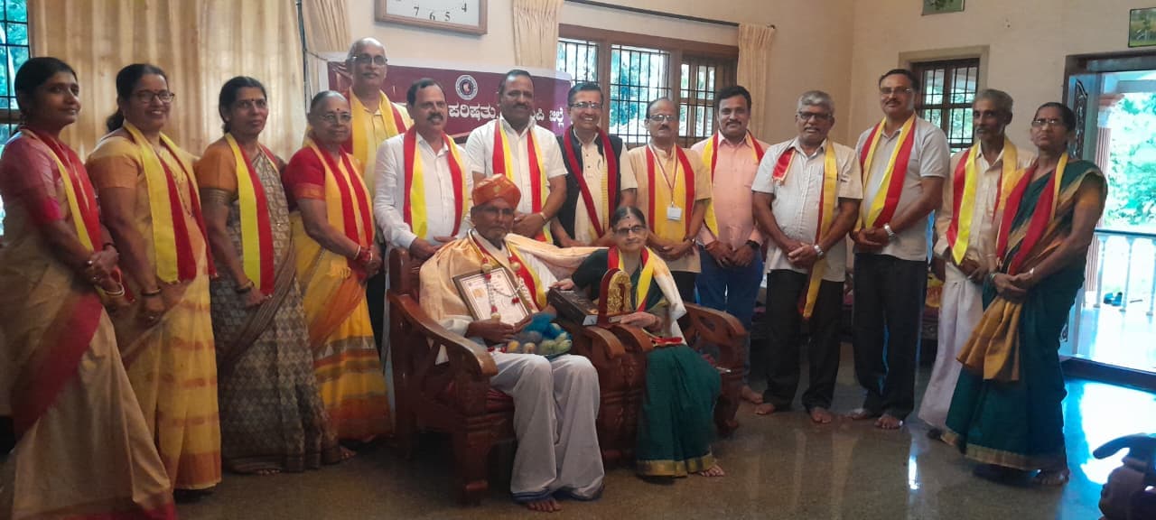 ಕನ್ನಡ ಸಾಹಿತ್ಯ ಪರಿಷತ್ತು - ಕಾರ್ಕಳ ಘಟಕದಿಂದ ಕೃಷ್ಣ ಭಟ್ಟರಿಗೆ ಸನ್ಮಾನ 