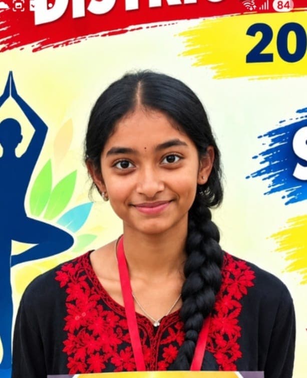 ಯೋಗಾಸನ ಸ್ಪರ್ಧೆಯಲ್ಲಿ ರಾಜ್ಯಮಟ್ಟಕ್ಕೆ ಆಯ್ಕೆಯಾದ ಶ್ರೀಶ ಎಸ್. ನವಿಲೇಕರ್ ಕೌರಿ  