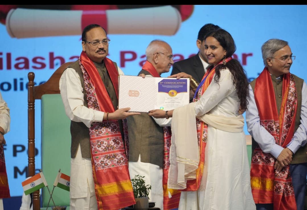 ಅಭಿಲಾಷ ಪರಾಡ್ಕರ್ ಅವರಿಗೆ ಚಿನ್ನದ ಪದಕ