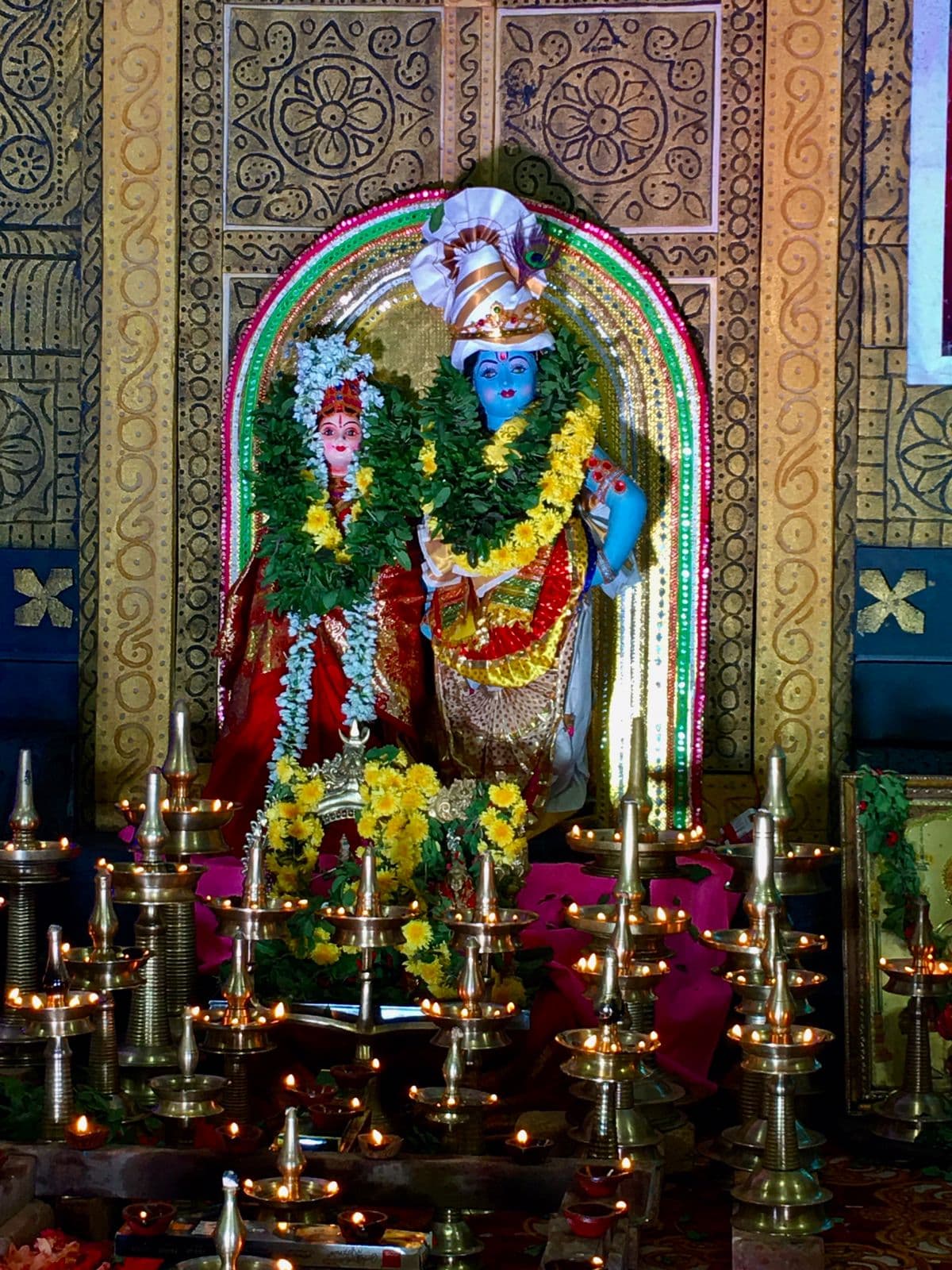 ತೈರೆ ದೇವಸ್ಥಾನದಲ್ಲಿ ನಡೆಯುತ್ತಿರುವ ಭಾಗವತ ಸಪ್ತಾಹ ಯಜ್ಞ