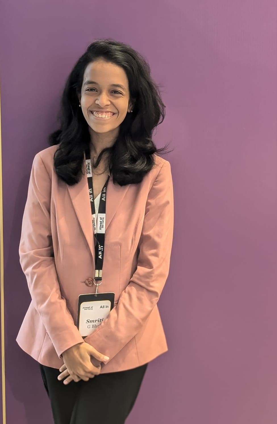 Smrti G Bhat Clears CA in First Attempt!
