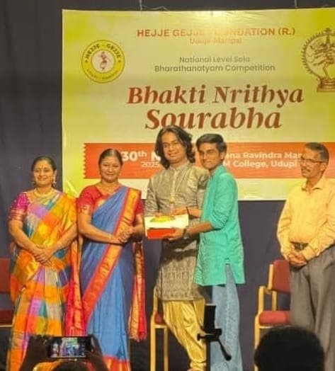 ಭರತನಾಟ್ಯ ಕಲಾವಿದ ಚಿ.ಅನಂತ ಕೃಷ್ಣ ಅವರಿಗೆ ಅಭಿನಂದನೆಗಳು