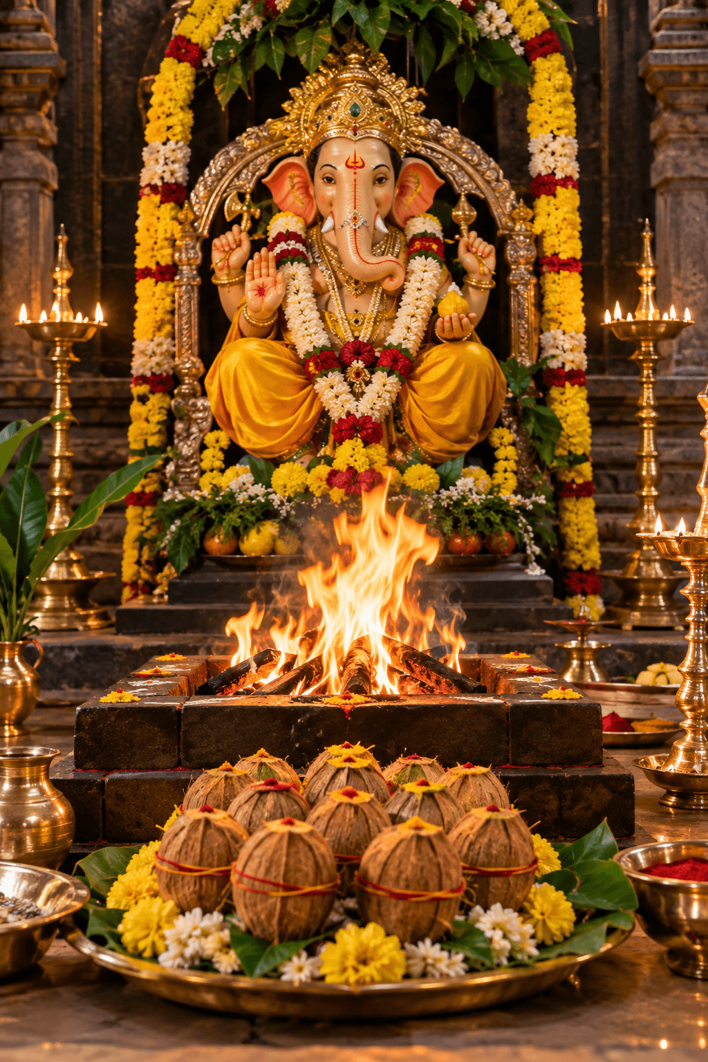 ಅಗಲ್ಪಾಡಿ ಮಠ - ಗಣಪತಿ ಹವನ