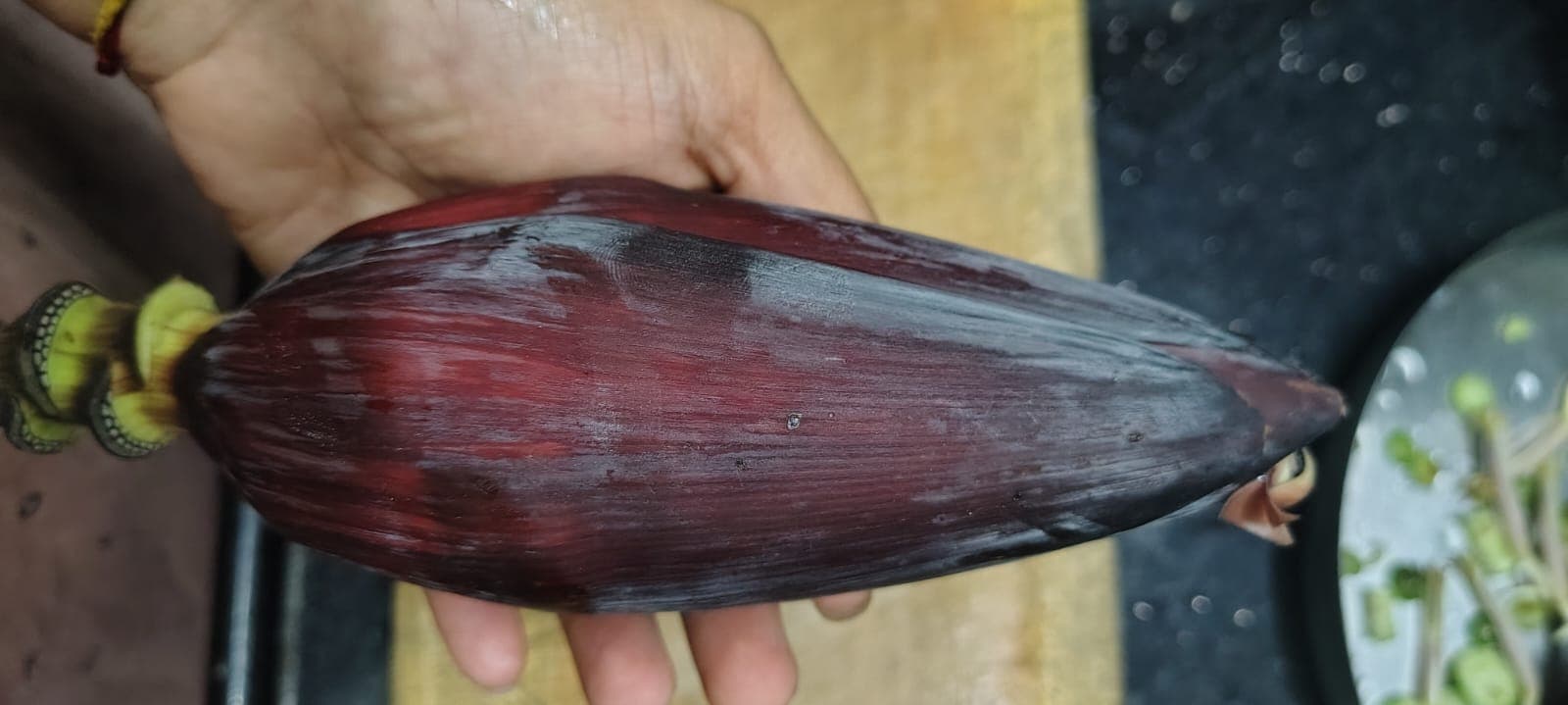 ಬೊಂಡ್ಯೇ ಭಜ್ಜಿ/ಬಾಳೆ ಹೂವಿನ ಪಲ್ಯ