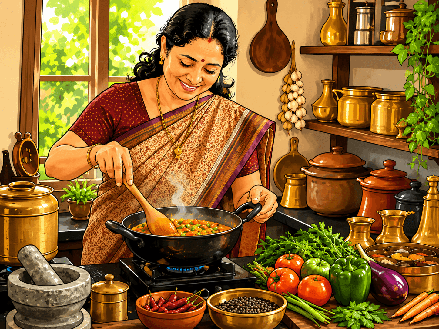 ಪಾಕಶಾಸ್ತ್ರ ಪ್ರವೀಣೆ?!!